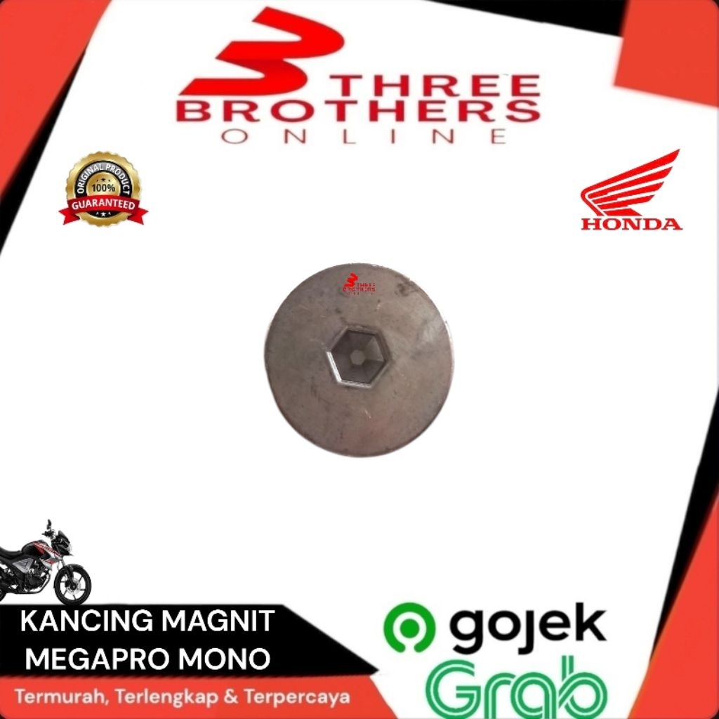 Kancing tutup magnit magnet besar Megapro mono fi injeksi verza crf150 original
