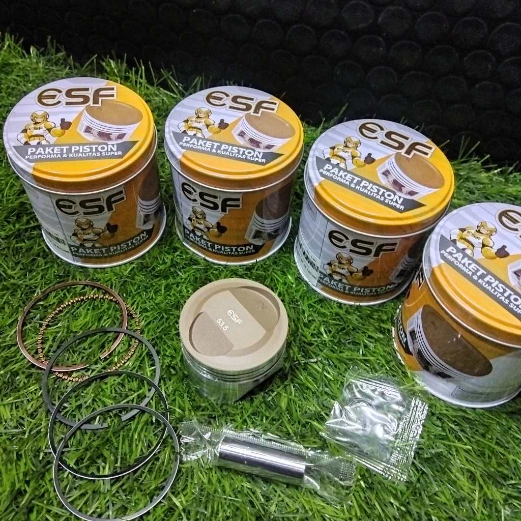 SEHER PISTON KIT JUPITER 53.5MM, 54MM, 55MM, 56MM TEFLON BORE UP PIN 13 ESF