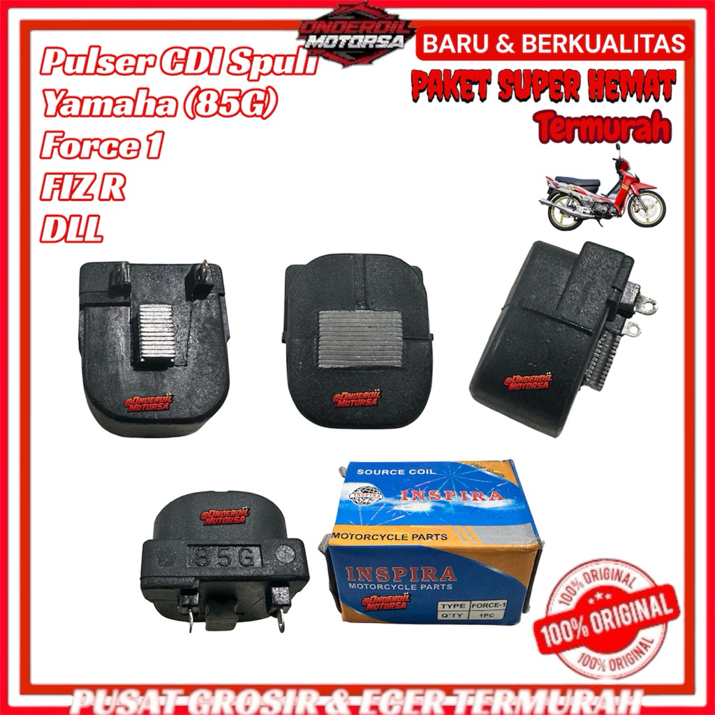 (TERMURAH) Fulser Pulser Spul CDI Yamaha Force 1 F1ZR Baru Inspira Ori Original
