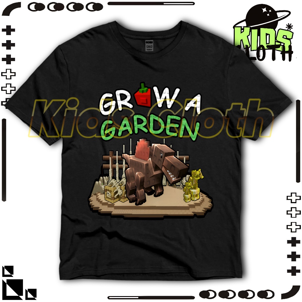 BAJU ANAK ANOMALI  GROW A GARDEN PET DINOSAURUS KAOS ANAK  GROW A GARDEN PET DINOSAURUS