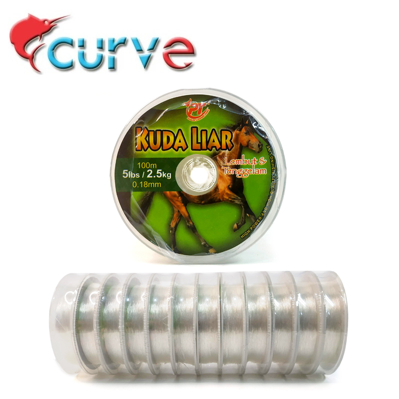 Senar Pancing Murah Connecting Pioneer Kuda Liar 100 Meter / Senar Pancing Kuda Liar