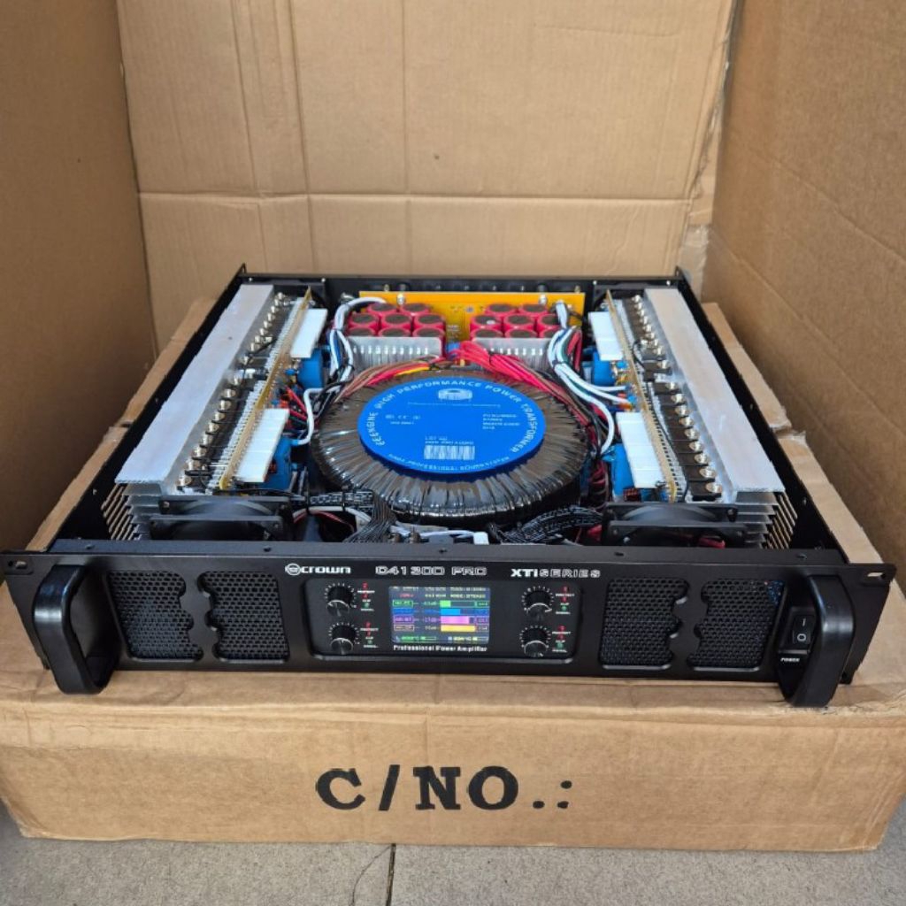 POWER AMPLIFIER CROWN C41300 XTI SERIES 4 CHANNEL 4 X 1300 WATT