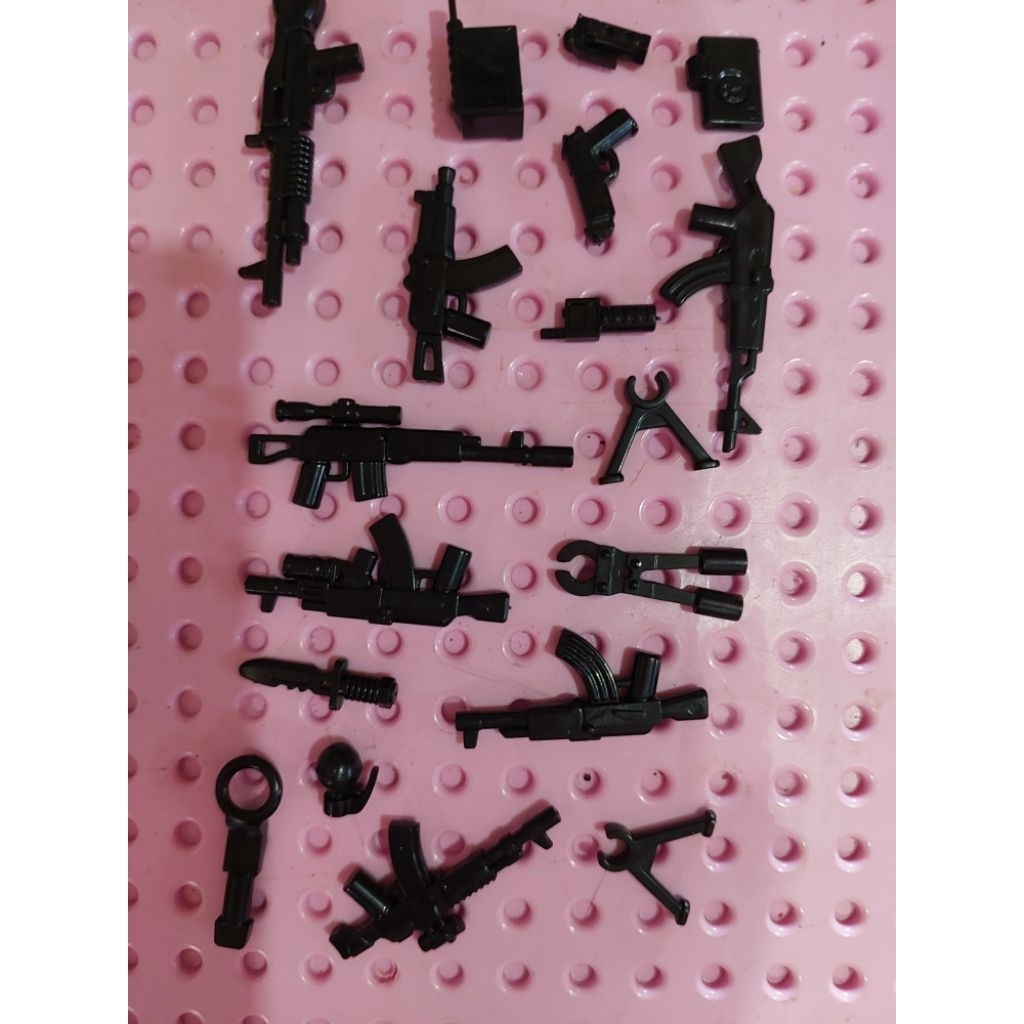 acc minifigur senjata api ori lego