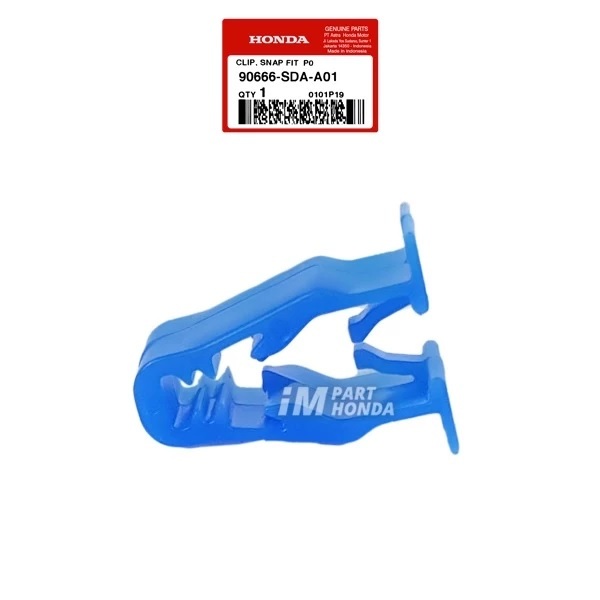 90666-SDA-A01 Clip Jepit Cover Clip Snap Fit Honda Bebek dan Matic JKT