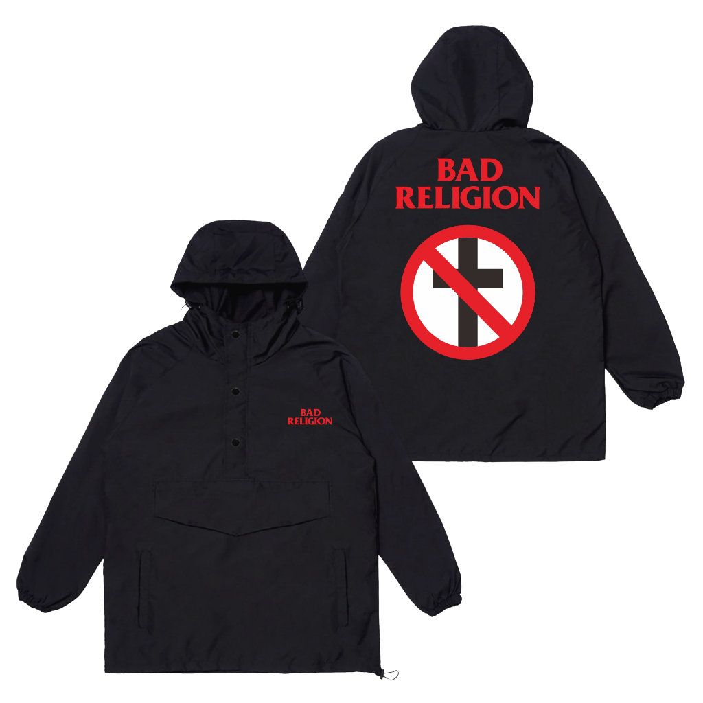 zuro - jacket cougle Bad Religion Salip jacket parasut waterproof pria wanita