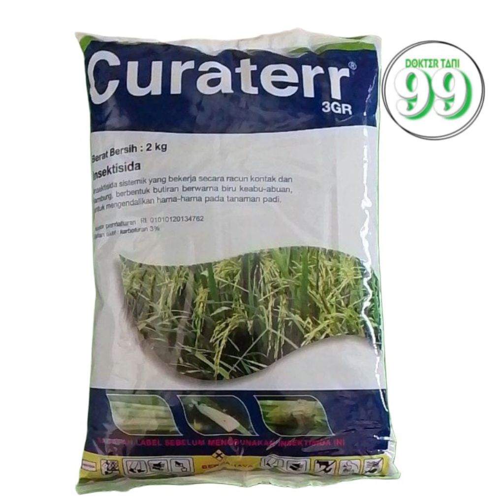 Insektisida CURATERR 3GR Kemasan 2 KG