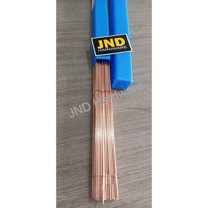 Kawat Las Argon Baja 2.4mm ER70S / TIGRod ER70S 2.4mm Mild Steel