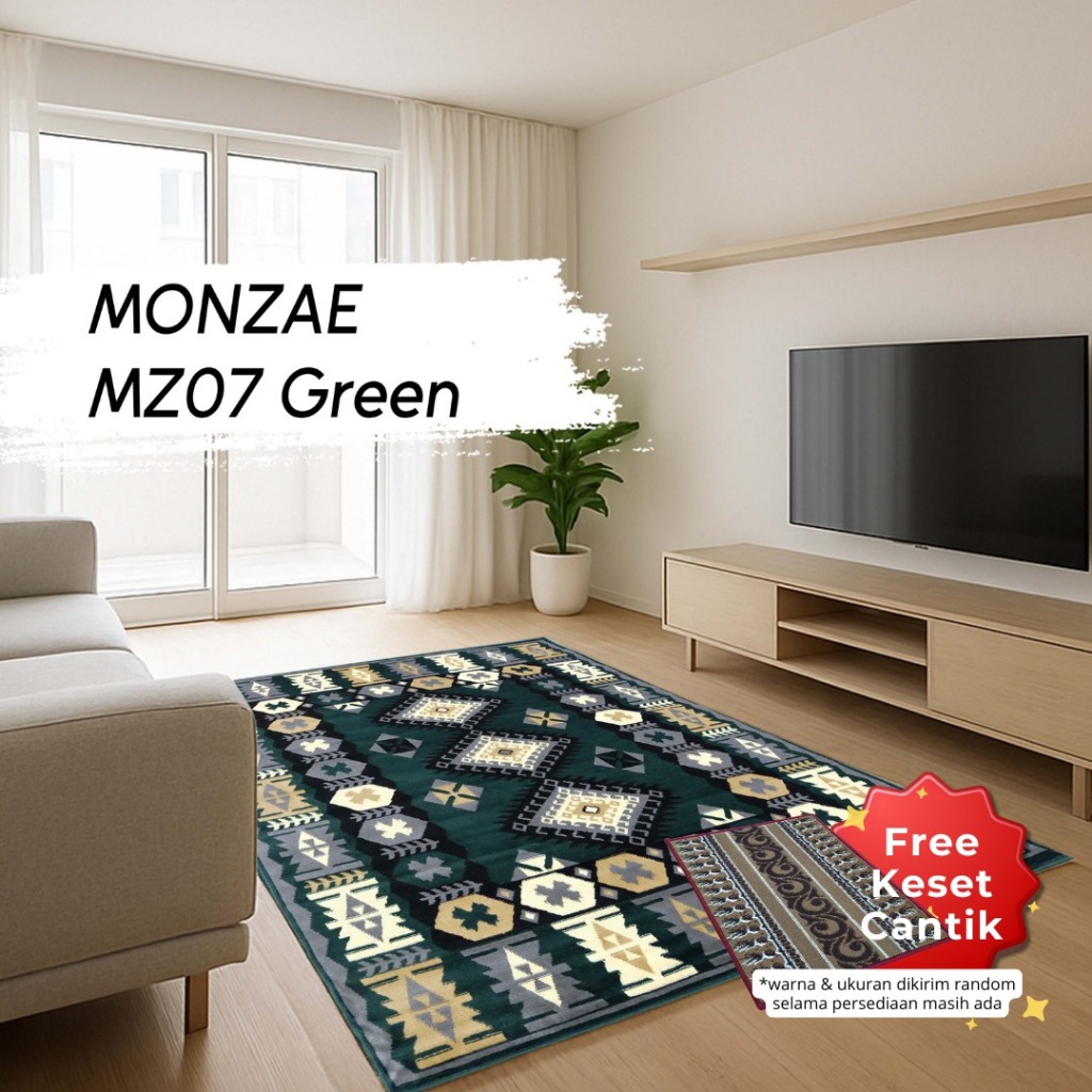 KARPET MIRZAE 210 X 300 MZ07 GREEN