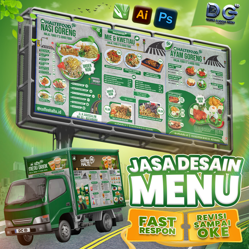 Jasa Desain Menu Makanan & Minuman | Desain Daftar Menu Restoran & Café Profesional – DC ID