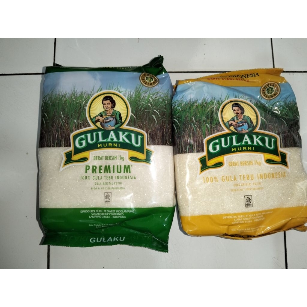 GULAKU GULA PASIR 1 KG
