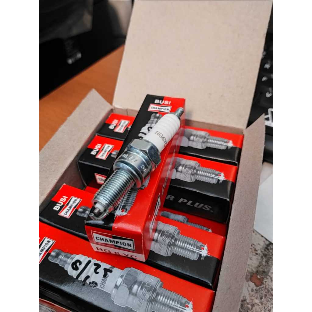 BUSI CHAMPION ORIGINAL RG6YC VARIO BEAT SUPRA KARISMA