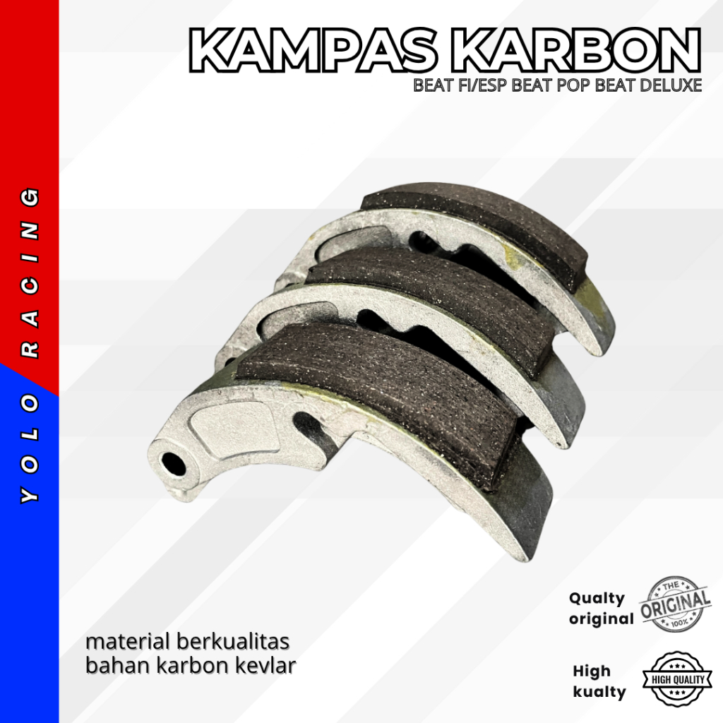 Kampas Carbon vario 110 karbu/fi kampas Ganda Beat Genio Scoopy 2014-2024 MANGKOK KARTEL BEAT FI