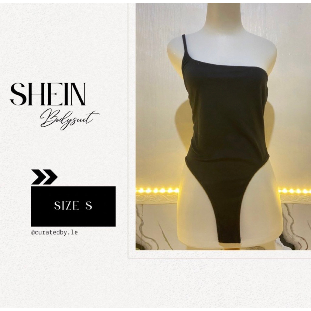 [SHEIN] ONE SHOULDER BODYSUIT