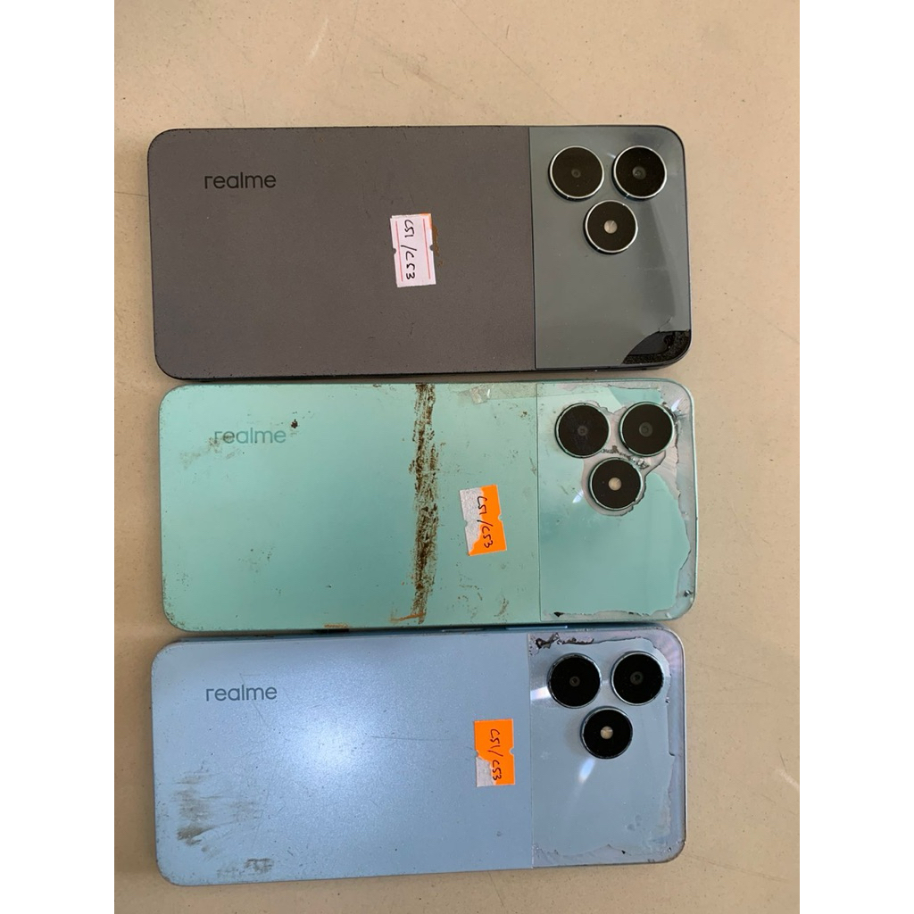Realme C51/C53 mesin normal, minus LCD