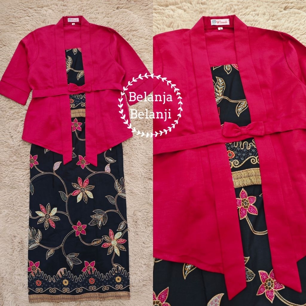 Kebaya Anak Kutu Baru Rok Batik Baju Kartini SD