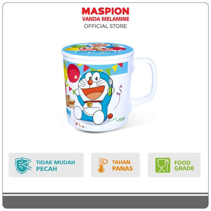 Maspion Vanda melamin Mug 3,5 + Ttp Doraemon birthday