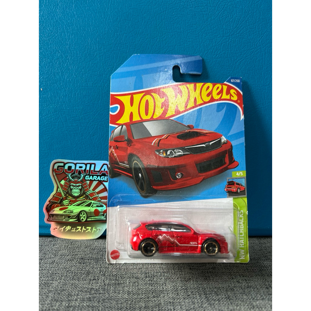 hot wheels subaru wrx sti