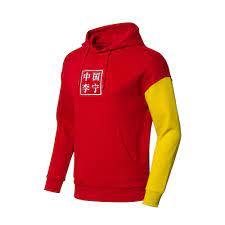 LI-NING 2018 NEW YORK FASHION WEEK MEN'S HOODIE-RED