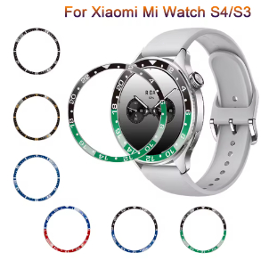 Metal Bezel Ring For Xiaomi Watch S4 S3 bezel ring Watch Case for xiaomi Watch S4 S3 screen protecto