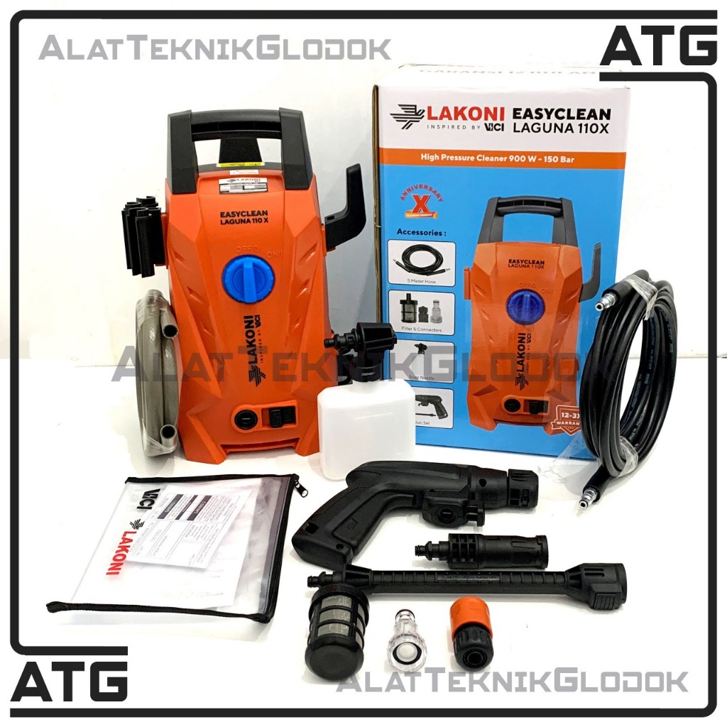 Alat Steam Cuci Motor Mobil Jet Cleaner LAKONI Laguna 110X - Laguna 110 X - NEW