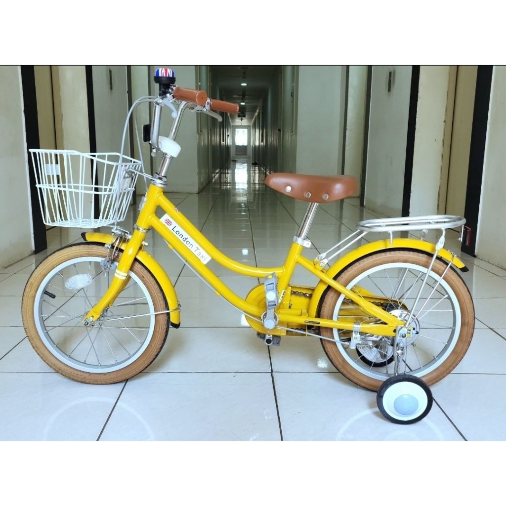 [PRELOVED] London Taxi Bike 16 Inch - Sepeda Anak Warna Kuning