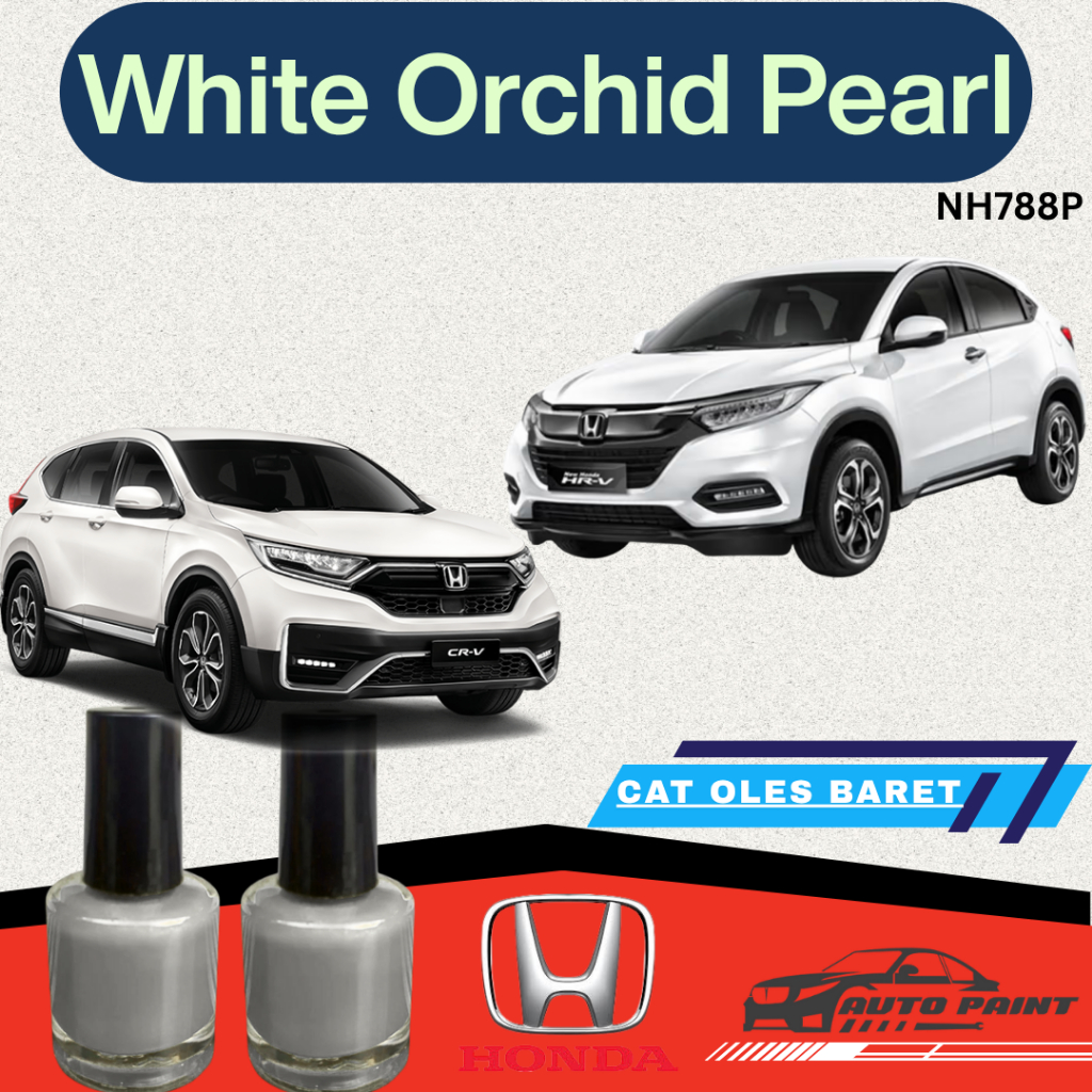 Cat Oles Penghilang Baret Mobil White Orchid Pearl NH788P - Honda CRV, HRV