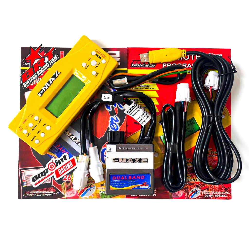 CDI I-MAX IMAX 2 DUALBAND BRT 26 STEP 2 MEMORY KARISMA SUPRA X 125 KPH 100% ORIGINAL BRT