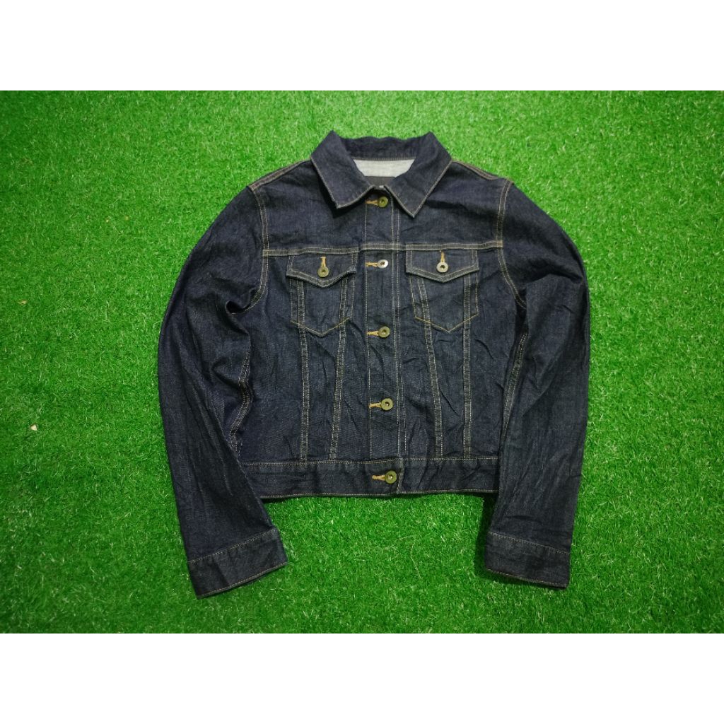 trucker denim uniqlo