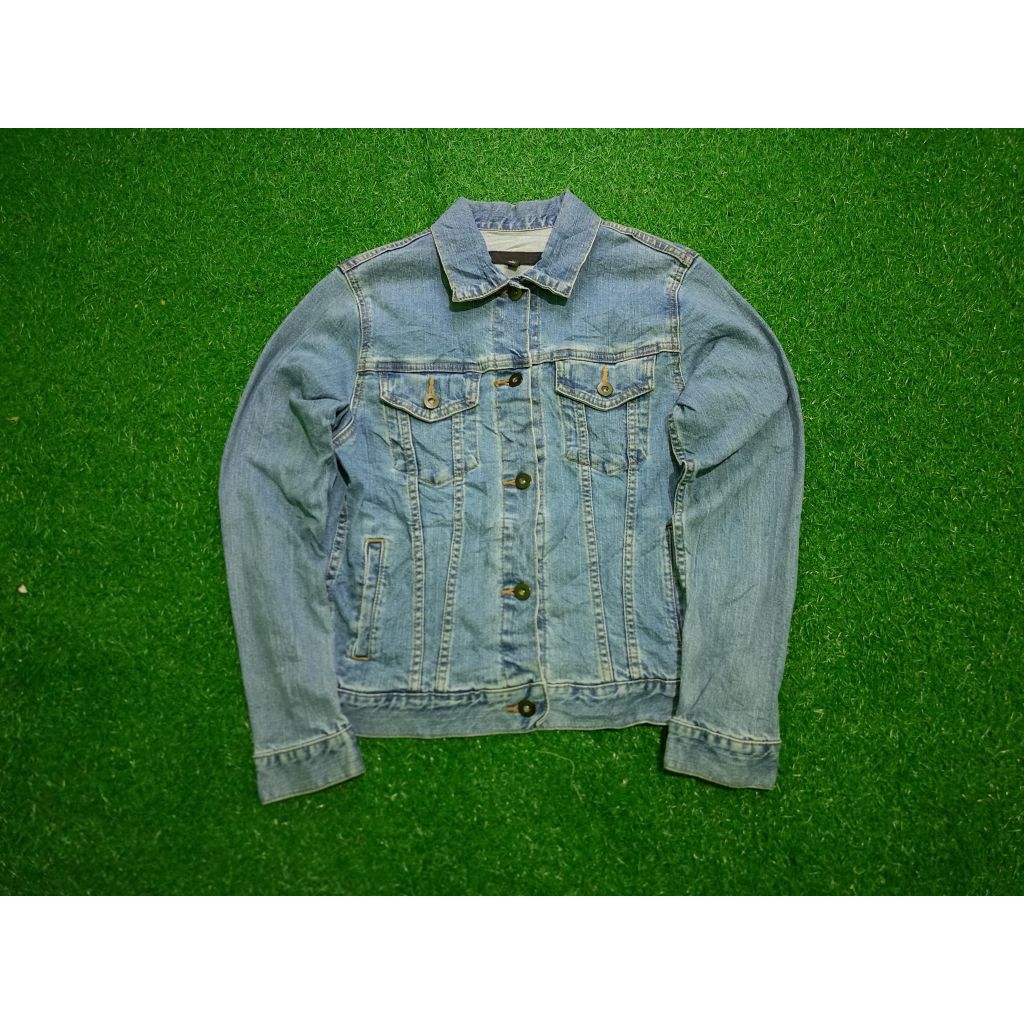 trucker denim uniqlo