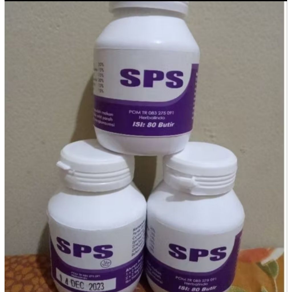 Obat Herbal SPS Kapsul Asli 100% Original Halal Obat Stroke