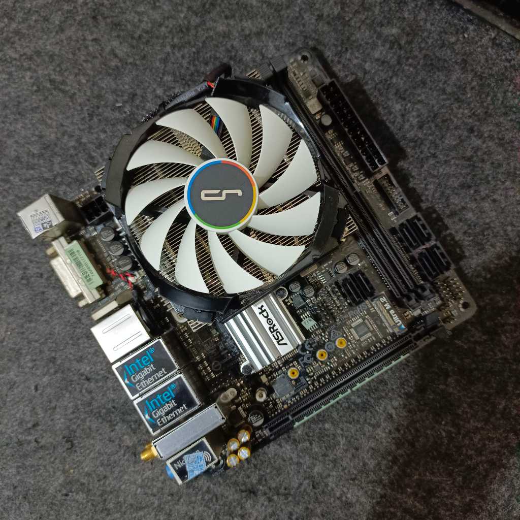 Paket Intel CPU Motherboard Mini ITX Siap Rakit Mini
