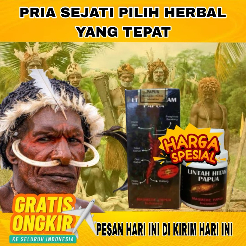 COD Minyak Lintah Asli Papua 100% Original Minyak Oles Kuat Tahan Lama MInyak Oles Pembesarkelamin