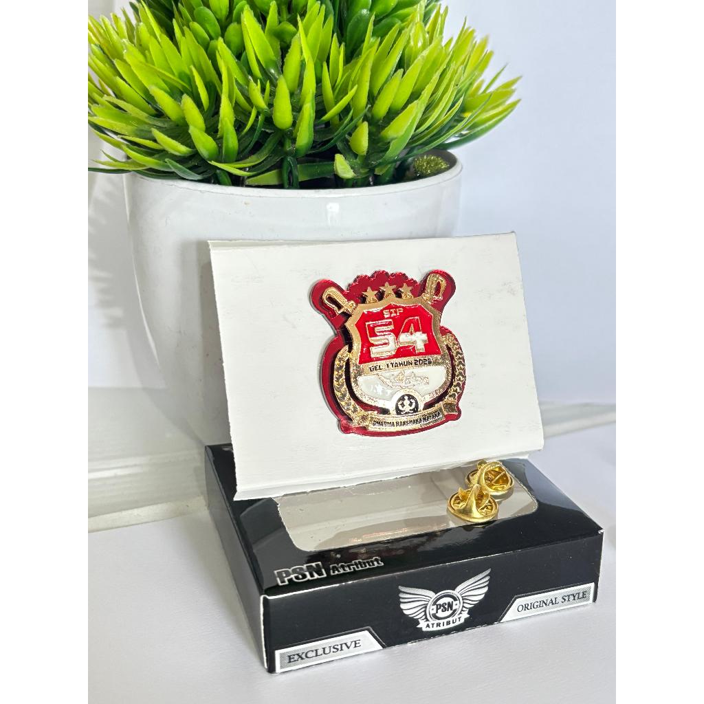 PIN ANGKATAN POLRI SIP 54 PIN POLRI BAHAN LOGAM BERKUALITAS
