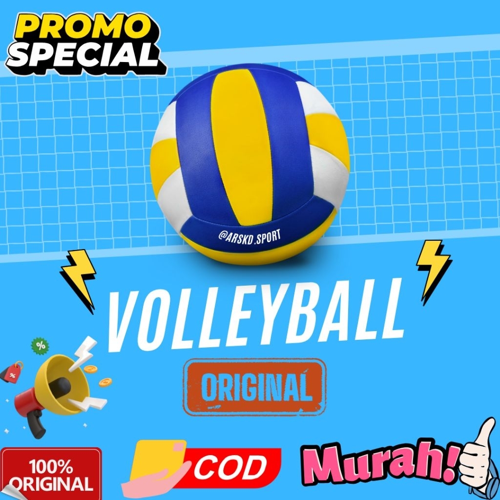 BOLA VOLI MIKASA BOLA VOLI EMPUK BOLA VOLI JAHIT
