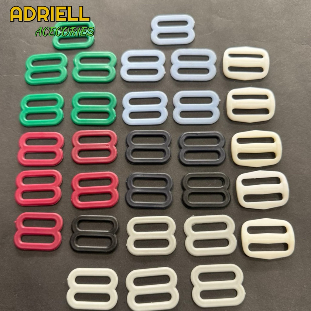 Bluckle Gesper Ring Jalan Plastik / Ring Jalan Tas Plastik ( 1 pcs )