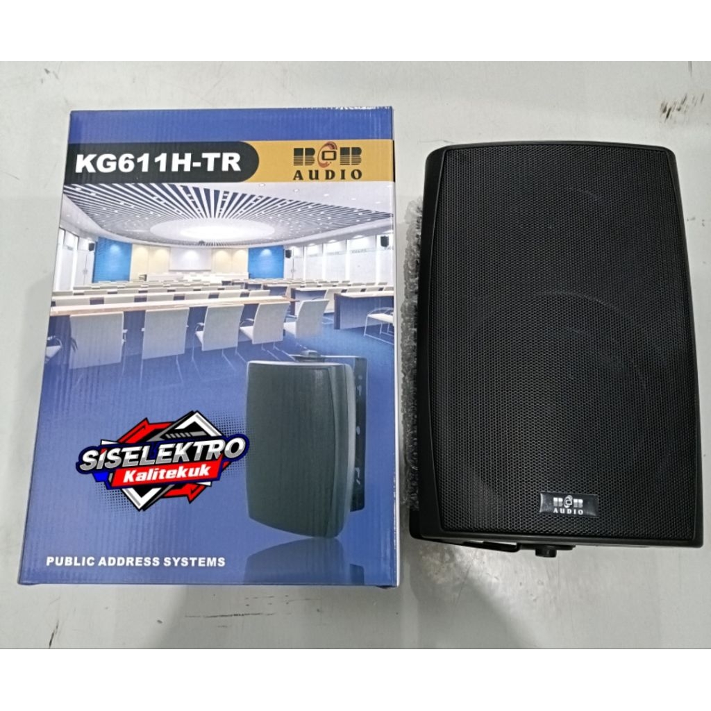 Speaker pasif BOB KG611HTR speaker universal pakai travo Bob kb611 h tr