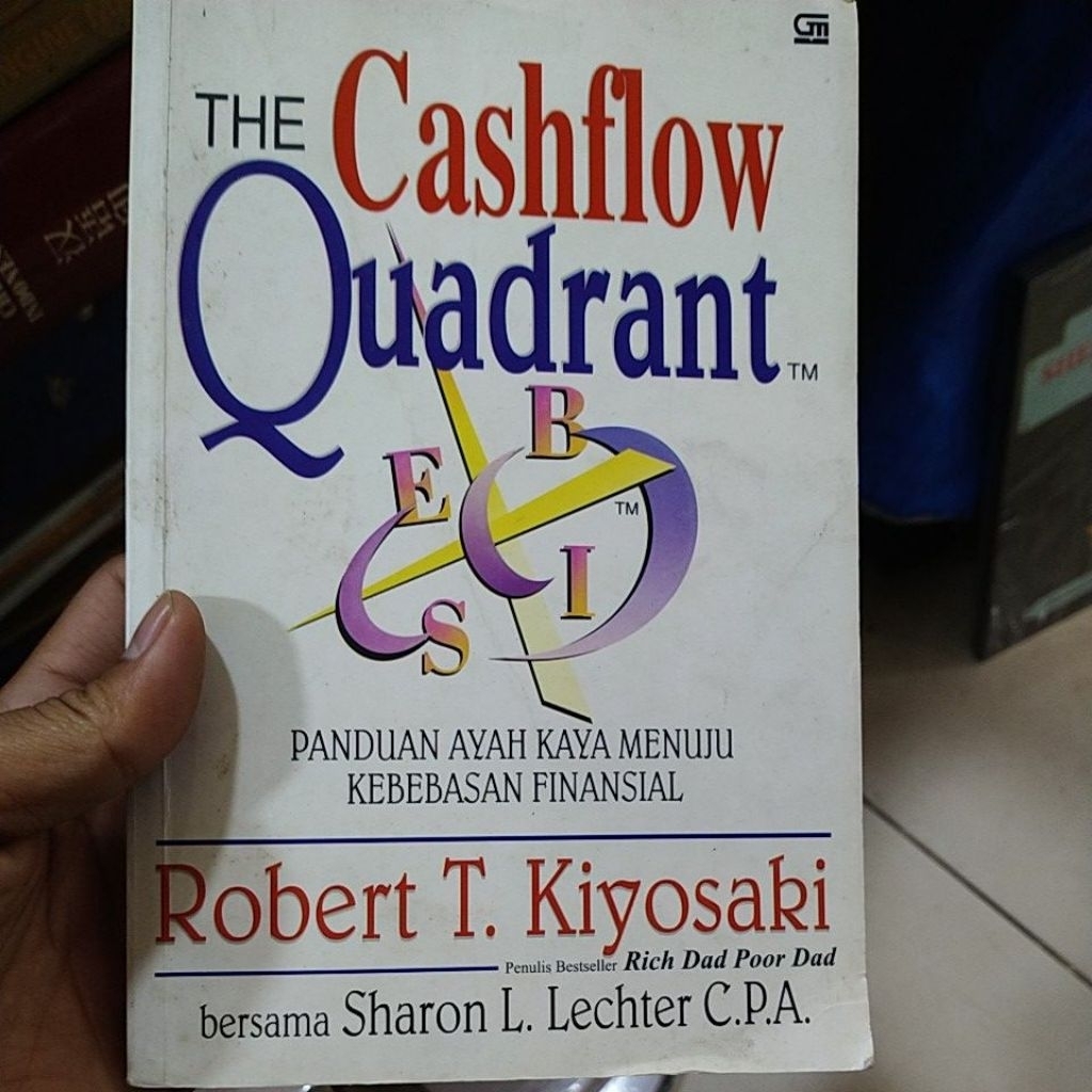 buku the cashflow quadrant by Robert kiyosaki original