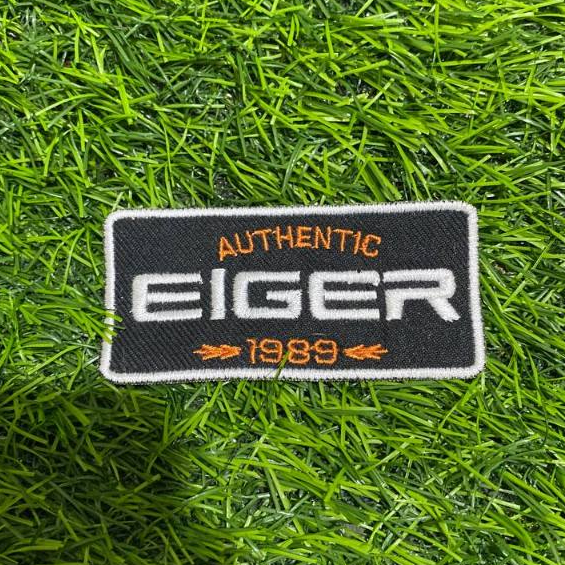 Emblem Patch Bordir  Eiger Super Premium