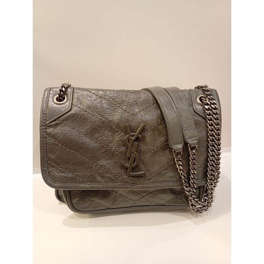 YSL Niki Baby Dark Grey RHW 2018