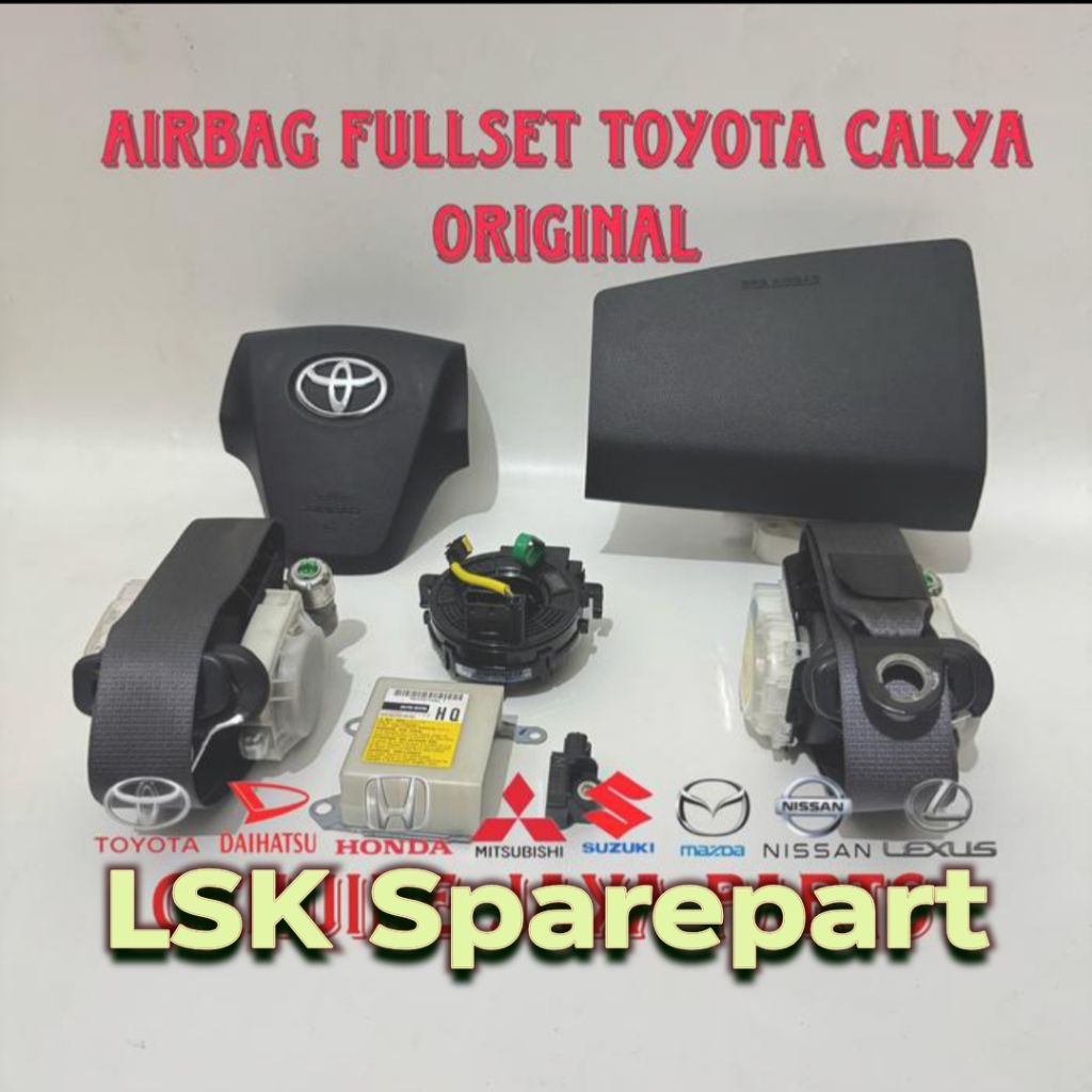 Airbag Air Bag Full Set Toyota Calya Original