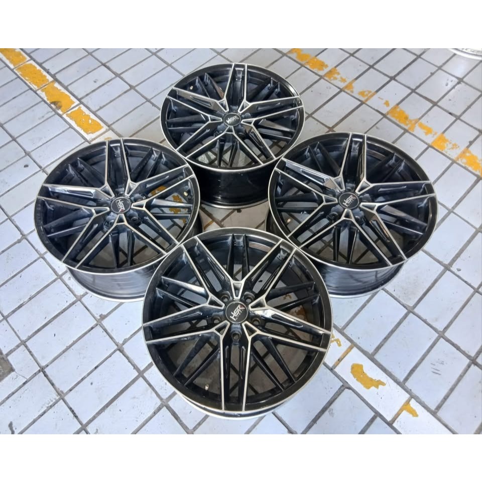 Velg bekas hsr unter ring18x8 pcd 5x114 et40 pnp innova hrv xpander juke