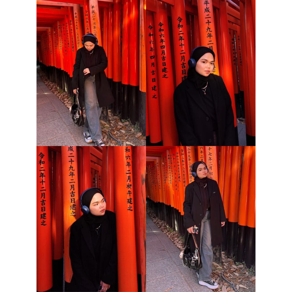 Black Coat wanita UNIQLO
