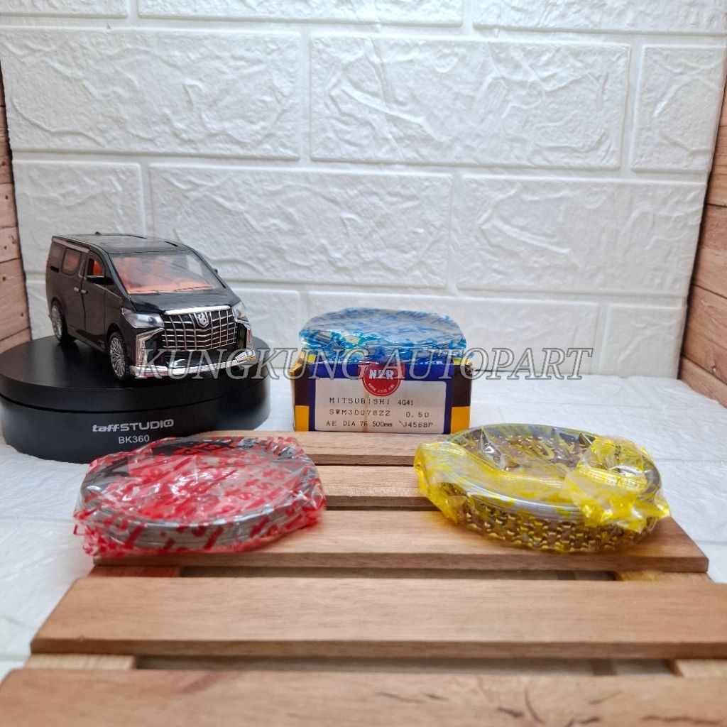 RING PISTON RING SEHER SET MITSUBISHI COLT T120 T 120 CARBU KARBU 4G41 NPR