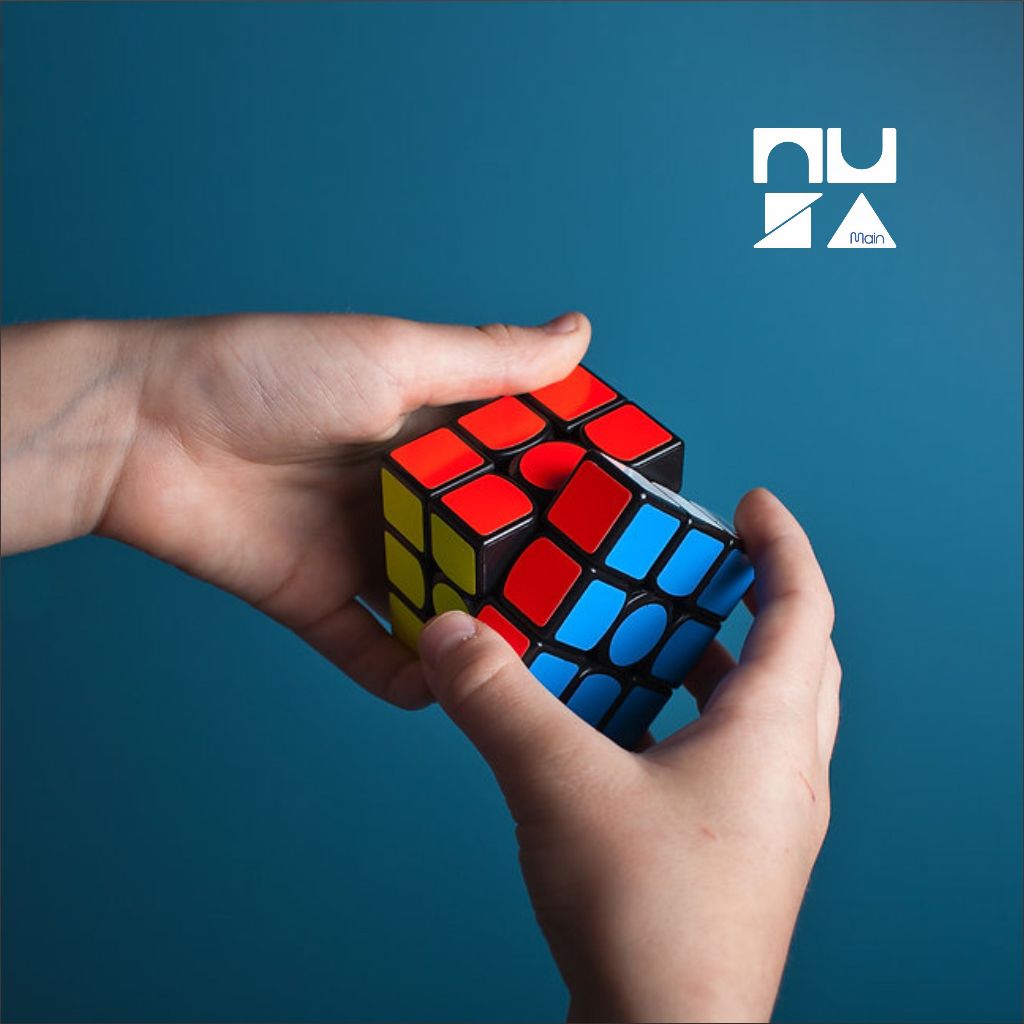 Rubik Magic Cube 3x3, Putaran Halus, Rubik Speed Cube Hadiah Edukasi Murah, Ukuran Mini 5cm