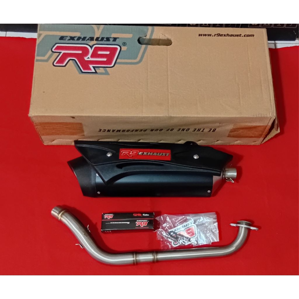 Knalpot Aerox old Tipe Misano Original R9.