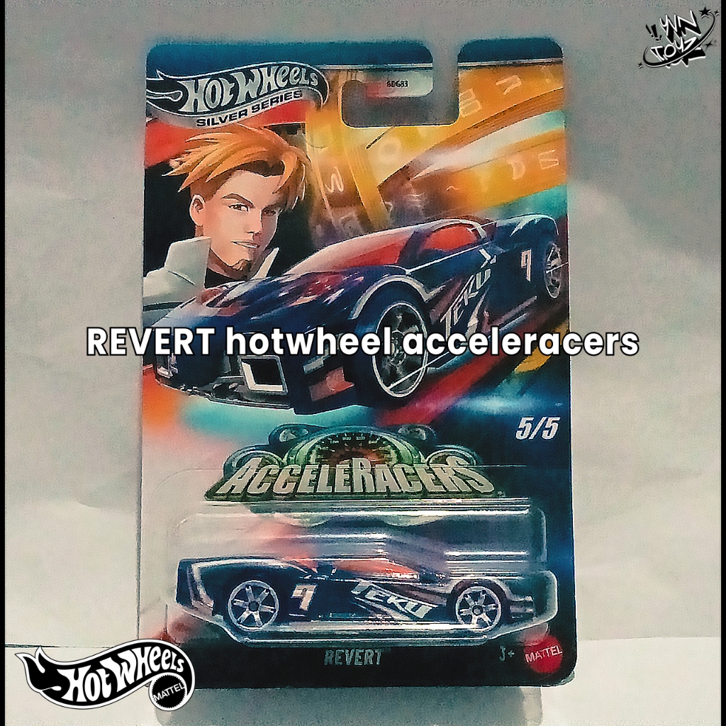 HOTWHEELS HOT WHEELS MAINAN MOBIL ANAK KECIL MURAH HEMAT MOBIL BALAP (REVERT ACCELERACERS) TEKU