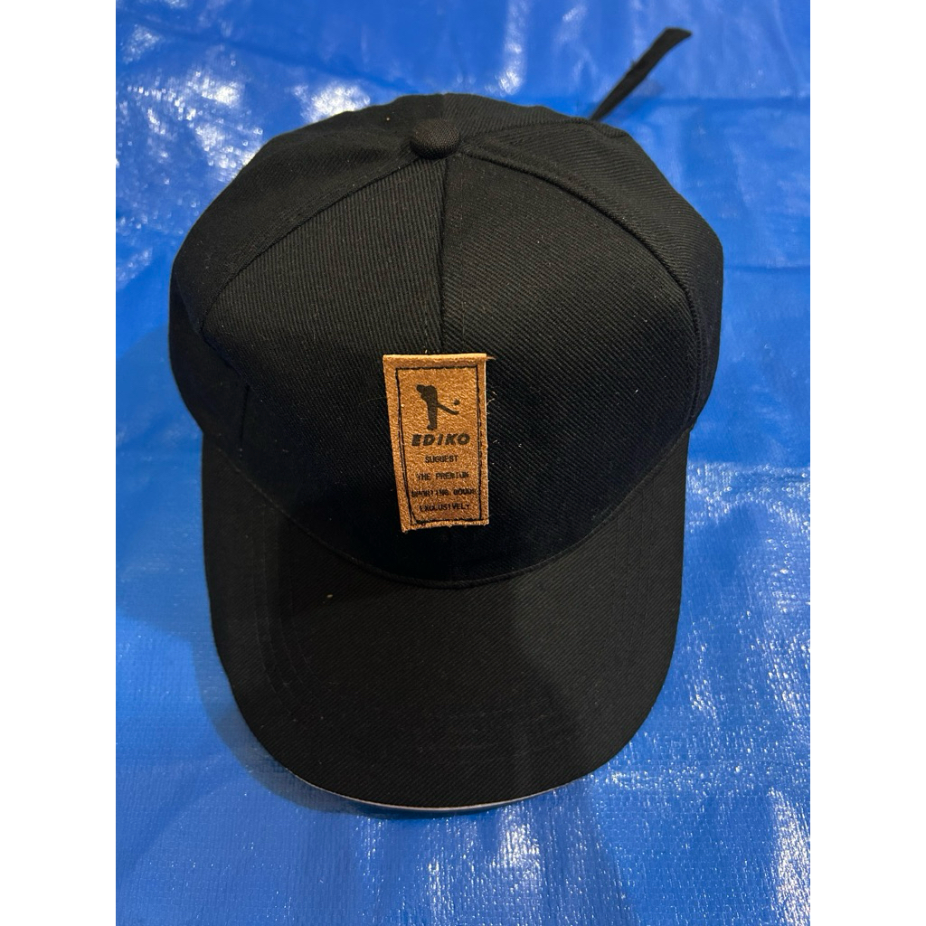 Topi Hitam Ediko Premium