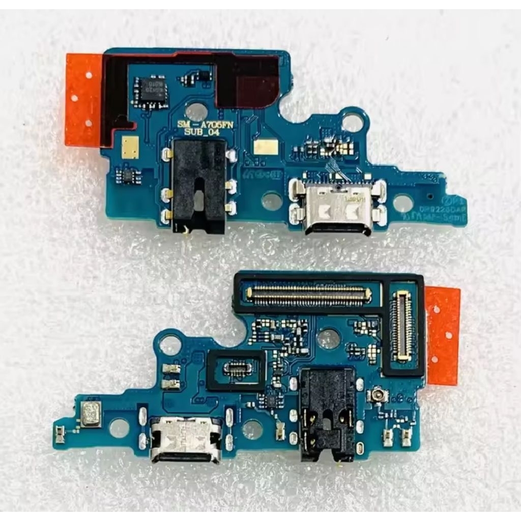 Papan cas Samsung A70+IC,Papan charger samsungA70, flexible Samsung A70+IC