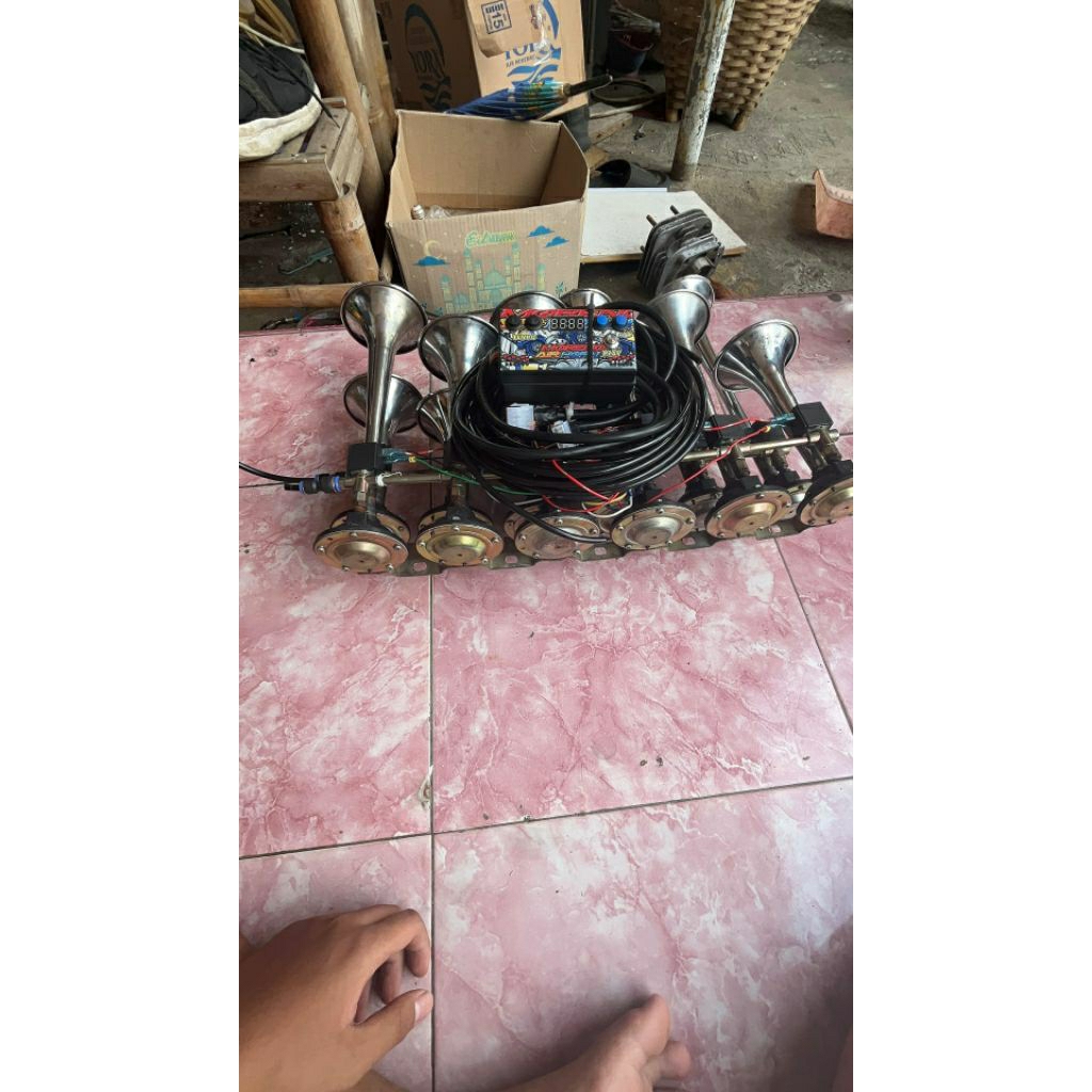TEROMPET BASURI PLUS MODEM untuk bus atau truk