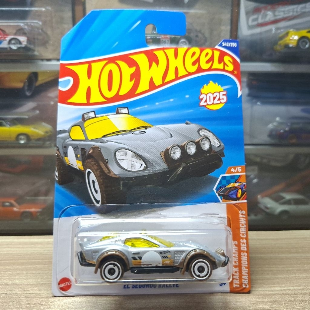 Hot Wheels El Segundo Rallye Gray P 2025 - Hotwheels Original - Mainan Anak